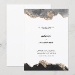 Convite De Casamento Por Aquarela