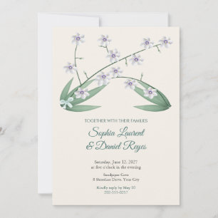 Convite de Casamento Praia Rengarenga Rock Lily