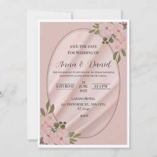 Convite de Casamento Premium Elegante e Personaliz