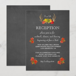 Convite de Casamento | Recepção de Antílope Rústic