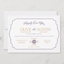 Convite de Casamento Romance de Conto de Fadas