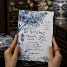 Convite de Casamento Romântico e Sofisticado com I