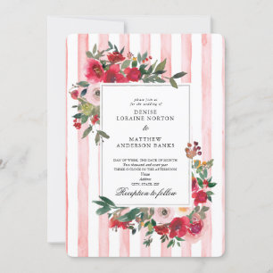 Convite de Casamento Rosa Noiva