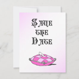 Convite de Casamento Rosa Sapatinho de Vidro da Ci