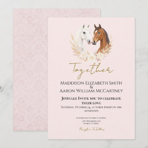 Convite de Casamento Rústico Boho Country