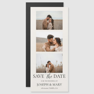 Convite de Casamento Save The Date Personalizável