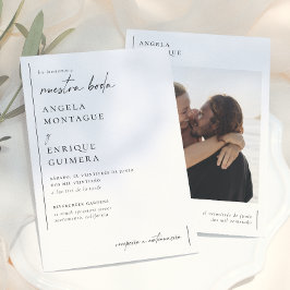 Convite de Casamento Simples e Moderno