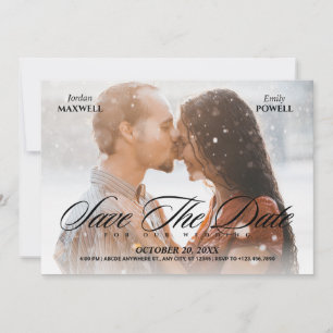 Convite de casamento simples romântico e elegante