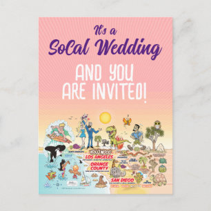Convite de casamento SoCal