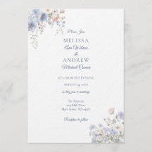 Convite de Casamento Something Blue Suite