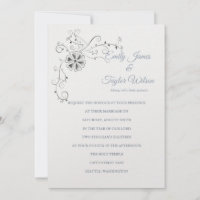 Convite de Casamento Templo
