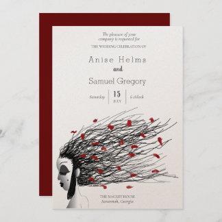 Convite de casamento Único, caprichoso