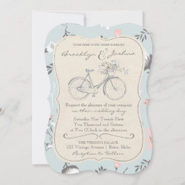 CONVITE DE CASAMENTO | Vintage Bicycle Love Weddin