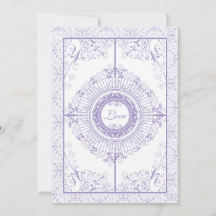 Convite De Casamento Vintage Ironworks