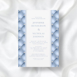 Convite de Casamento Virtual com Diamante Azul Pó