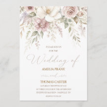 Convite de Casamento Whispering Magnolia