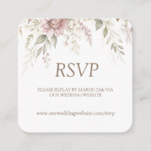 Convite de Casamento Whispering Magnolia