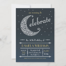 Convite de Celebração da Lua Elegante II