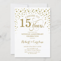 Convite de Celebração de 15 Anos de Aniversário Do