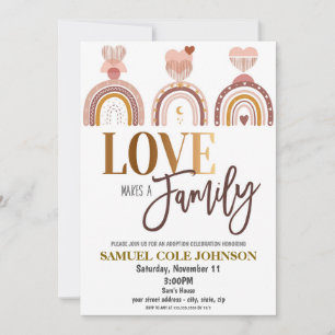 Convite de Celebração de Adoção