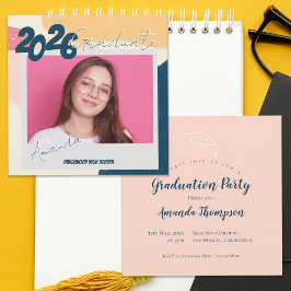 Convite de Celebração de Festa de Formatura de 202