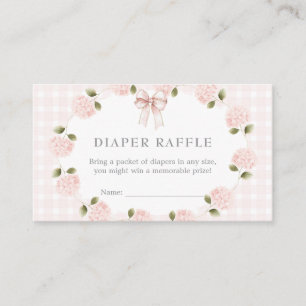 Convite de Chá de Bebê com Flores Rosa, 