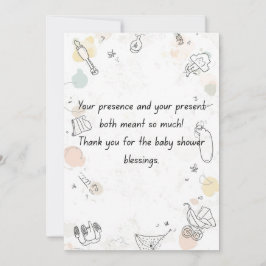 Convite de Chá de Bebê Floral – Mamãe Elegante