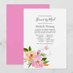 Convite de Chá de Bebê ou Casamento Primavera com