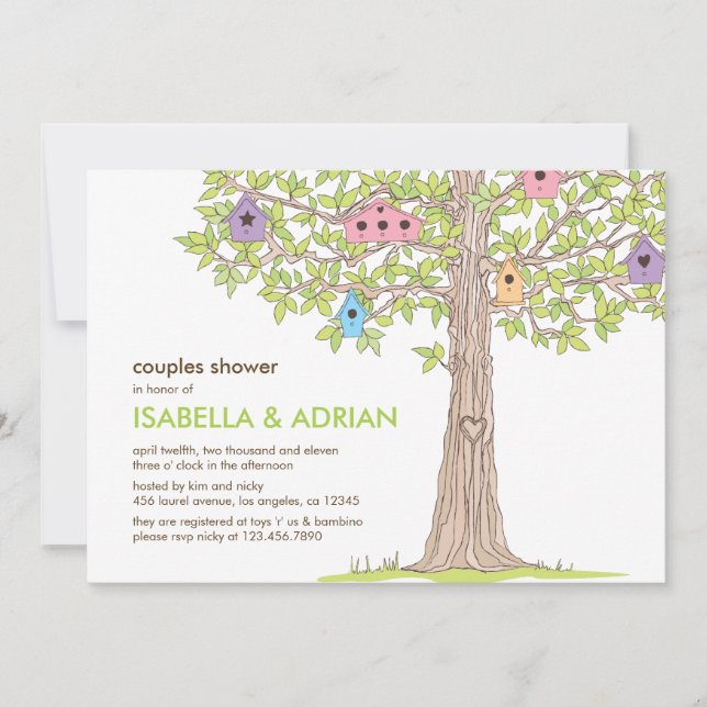 Convite de Chá de fraldas de Esquema do Storybook (Frente)