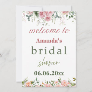 Convite de Chá de Noiva de Amanda – Elegante F