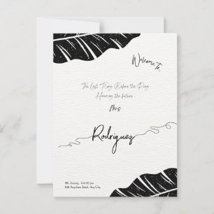 Convite de Chá de Noiva elegante e personalizável