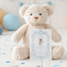 Convite de Chás de Bebê para o Doce Ratinho
