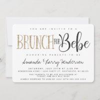 Convite de Churrasco de Bebê Baby Shower