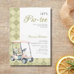 Convite de Churrasco de Bebê Par Tee Baby Shower e