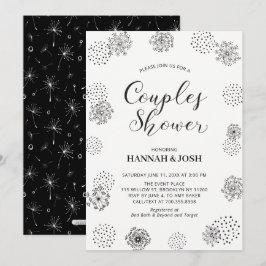 Convite de Churrasco de Casamento de Casais Modern