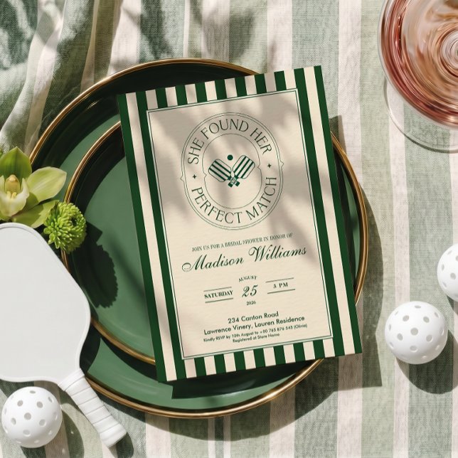 Convite de Churrasco de Noivado de Perfect Match P (Criador carregado)