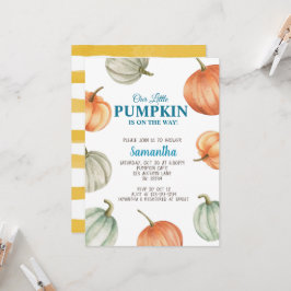 Convite de Chuvada de Bebê Abóbora, Chuvada de Out