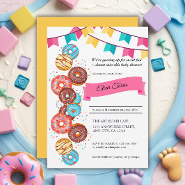Convite de Chuvada de Bebê Baby Sprinkles Moderno