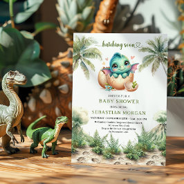 Convite de Chuvada de Bebê Hatching Soon Caprichos
