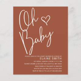 Convite de Chuvada de Bebê Neutro em Relação ao Gê