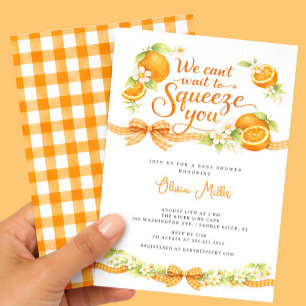 Convite de Chuveiro de Bebê Little Cutie