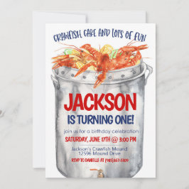 Convite de Chuveiro de Casais de Lagostim