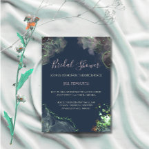 Convite de Chuveiro de Noiva Casamento Verde Esmer