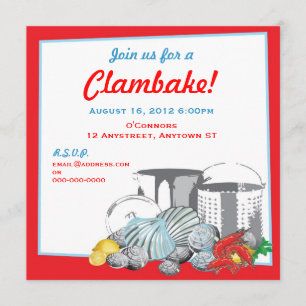 Convite de Clambake