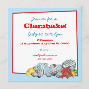 Convite de Clambake
