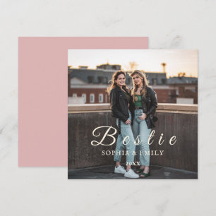 Convite de Colagem de Fotos da Melhor Amiga – Nome