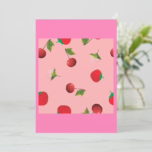 Convite de Combinação de frutas