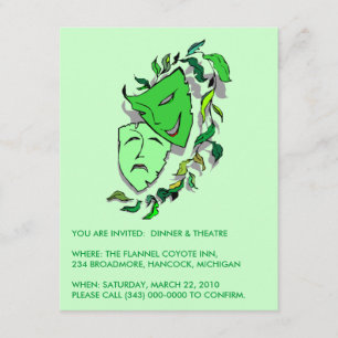 CONVITE DE COMÉDIA E TRAGÉDIA JANTAM FILME DE TE