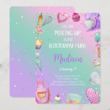 Convite de Confeitaria