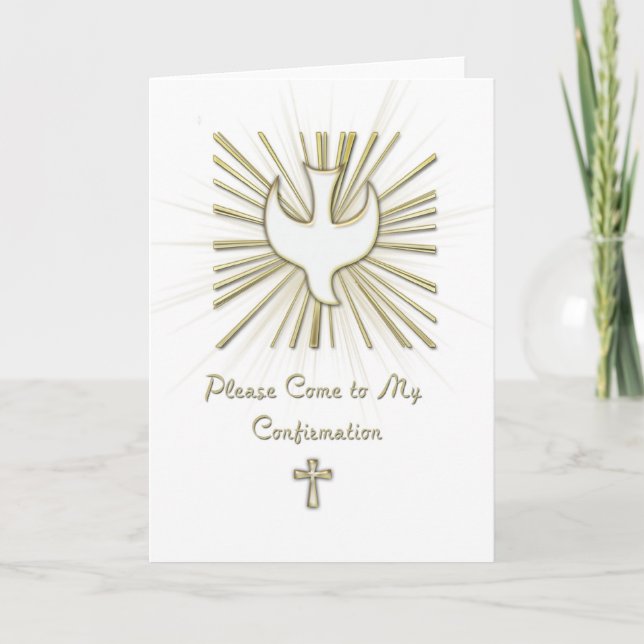 Convite de confirmação (Frente)